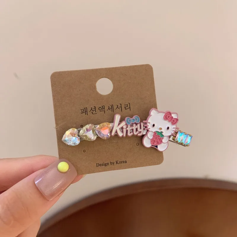 Kawaii Hello Kitty Sanrio Cute Hairpins Kids Hair Decoration Students Shiny Headwear Christmas Birthday Gift for Girls
Kawaii Hello Kitty Sanrio Cute Hairpins Kids Hair Decoration Students Shiny Headwear Christmas Birthday Gift for Girls