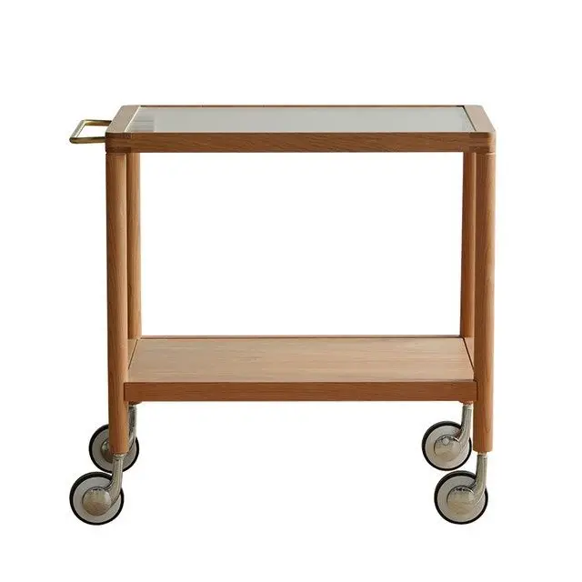 Nordic Solid Wood Sofa Side Table Small Apartment Living Room Glass Coffee Table Japanese Style Movable Trolley with Wheels
Nordic Solid Wood Sofa Side Table Small Apartment Living Room Glass Coffee Table Japanese Style Movable Trolley with Wheels