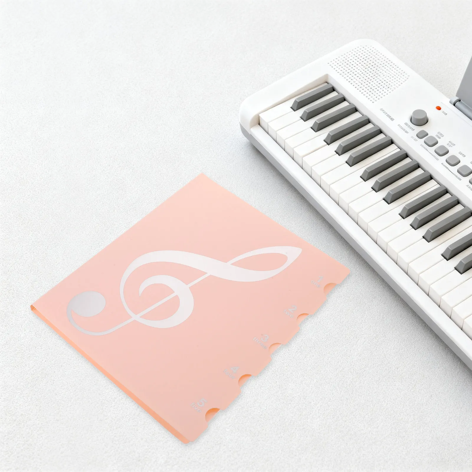 A4 Piano Sheet Music Folder with Writable Index Tabs Flat-Lay Design for Easy Viewing during Performance Teaching Rehearsal
A4 Piano Sheet Music Folder with Writable Index Tabs Flat-Lay Design for Easy Viewing during Performance Teaching Rehearsal