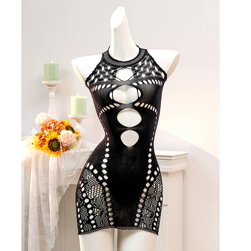 Women Fishnet Cover Up Dress Sexy See Through Hollow Out Elastic Swimwear Beachwear Summer for Music Festival Vacation Party
Women Fishnet Cover Up Dress Sexy See Through Hollow Out Elastic Swimwear Beachwear Summer for Music Festival Vacation Party