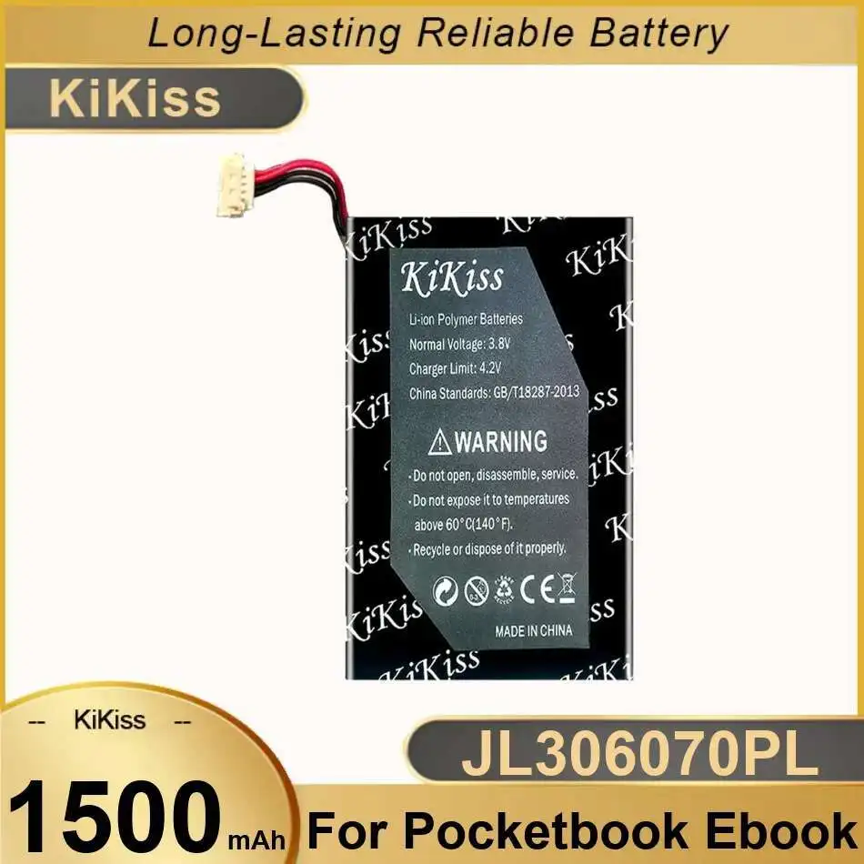For Pocketbook Ebook 1500Mah Good Low-Temperature Performance JL306070PL E - Book Reader Battery Stable
For Pocketbook Ebook 1500Mah Good Low-Temperature Performance JL306070PL E - Book Reader Battery Stable
