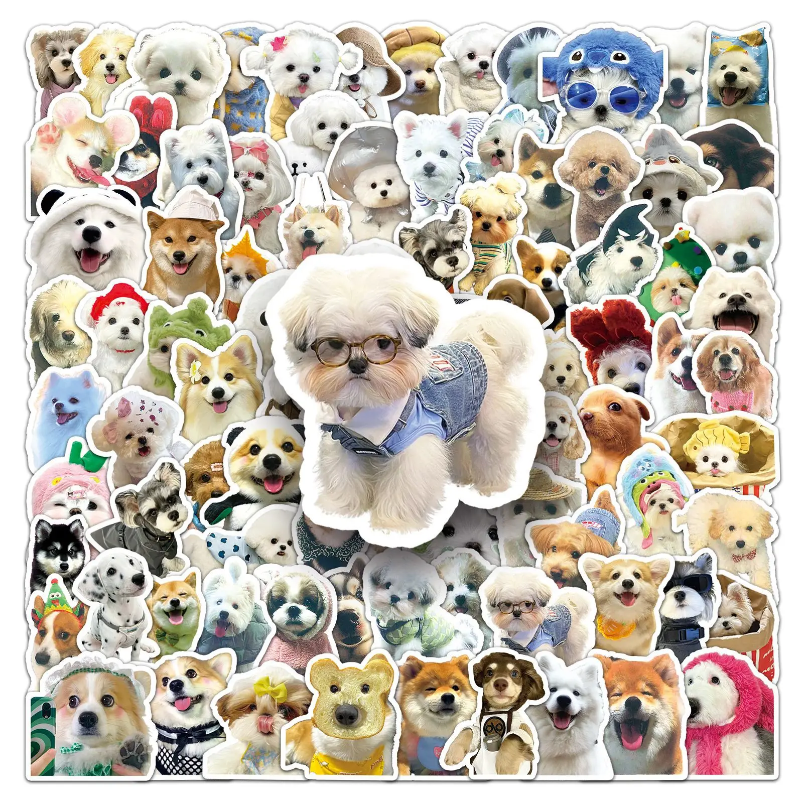100PCS Cute Pet Dog Stickers Funny MEME Animal Puppy DIY Decorative Phone Case Water Cup iPad Waterproof StickerS Kids Toy 
100PCS Cute Pet Dog Stickers Funny MEME Animal Puppy DIY Decorative Phone Case Water Cup iPad Waterproof StickerS Kids Toy