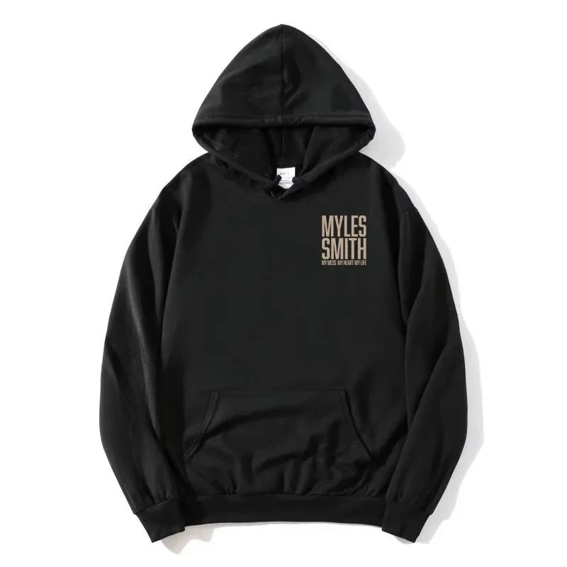 My Mess, My Heart, My Life Hoodies Myles Smith Design Print Sweatshirt Long Sleeve Fleece Hooded Pullovers Unisex Streetwear Top
My Mess, My Heart, My Life Hoodies Myles Smith Design Print Sweatshirt Long Sleeve Fleece Hooded Pullovers Unisex Streetwear Top