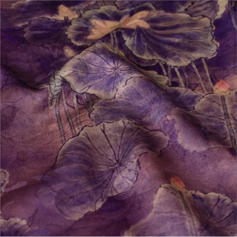 Ткань с принтом листьев Xiangyunsha, элегантный Cheongsam, простой и окрашенный в китайском стиле, улучшение Hanfu
Ткань с принтом листьев Xiangyunsha, элегантный Cheongsam, простой и окрашенный в китайском стиле, улучшение Hanfu