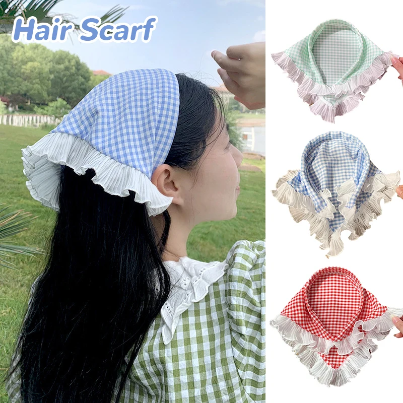 Cherry Lace Triangle Hair Scarf Girls Holiday Retro Hair Band for Women Outgoing Makeup Styling Bandana Headwarp Headwear travel
Cherry Lace Triangle Hair Scarf Girls Holiday Retro Hair Band for Women Outgoing Makeup Styling Bandana Headwarp Headwear travel