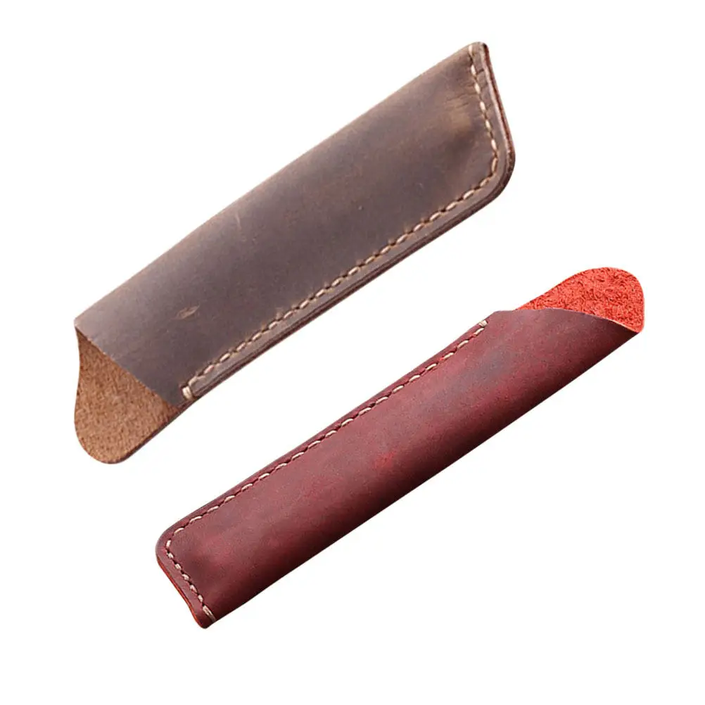 2Pcs Cowhide Pen Cases Vintage Handmade Pencil Ballpoint Pen Holders Stationery Organizer Gift for Students Office Use
2Pcs Cowhide Pen Cases Vintage Handmade Pencil Ballpoint Pen Holders Stationery Organizer Gift for Students Office Use