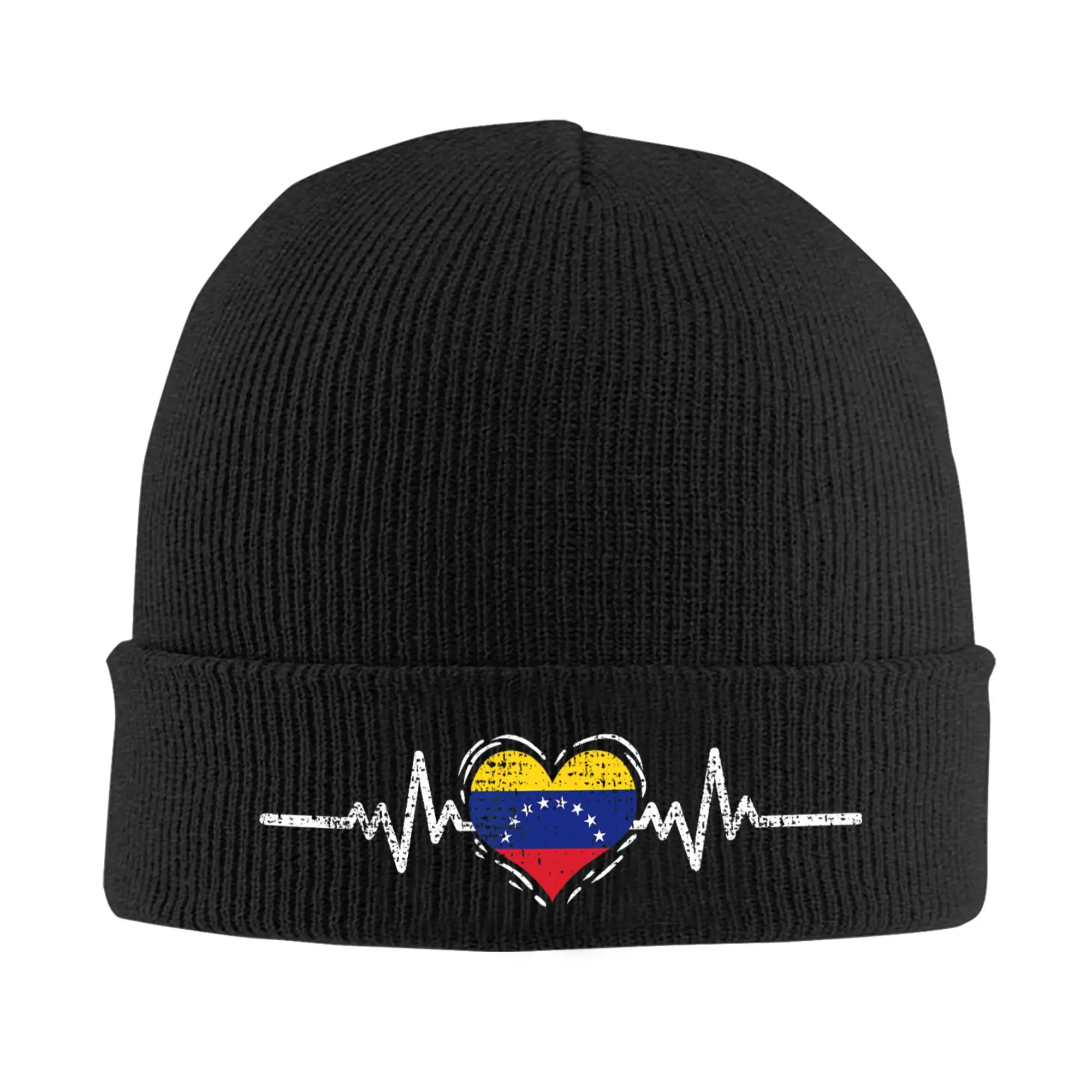 Venezuela Flag Heartbeat Venezuelan Roots Knitted Hat Street Y2K Caps Adult Kpop Beanie Hats Winter Graphic Warm Bonnet Hats
Venezuela Flag Heartbeat Venezuelan Roots Knitted Hat Street Y2K Caps Adult Kpop Beanie Hats Winter Graphic Warm Bonnet Hats