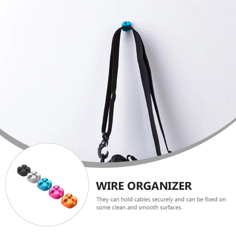 10Pcs Silicone Cable Organizer Clips Self-Adhesive Desktop Cord Holder Wire Organizer Cable Management Tool for Office Home
10Pcs Silicone Cable Organizer Clips Self-Adhesive Desktop Cord Holder Wire Organizer Cable Management Tool for Office Home