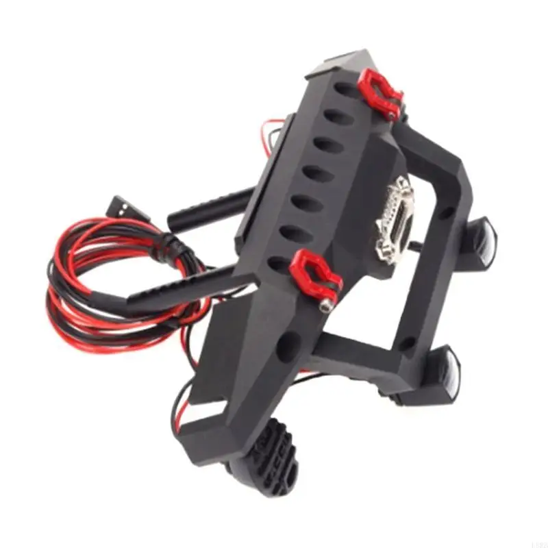 Metal Front Rear Bumper with 2 Led Lights for 1/10 RC Crawler Car Axial SCX10 L8RB
Metal Front Rear Bumper with 2 Led Lights for 1/10 RC Crawler Car Axial SCX10 L8RB