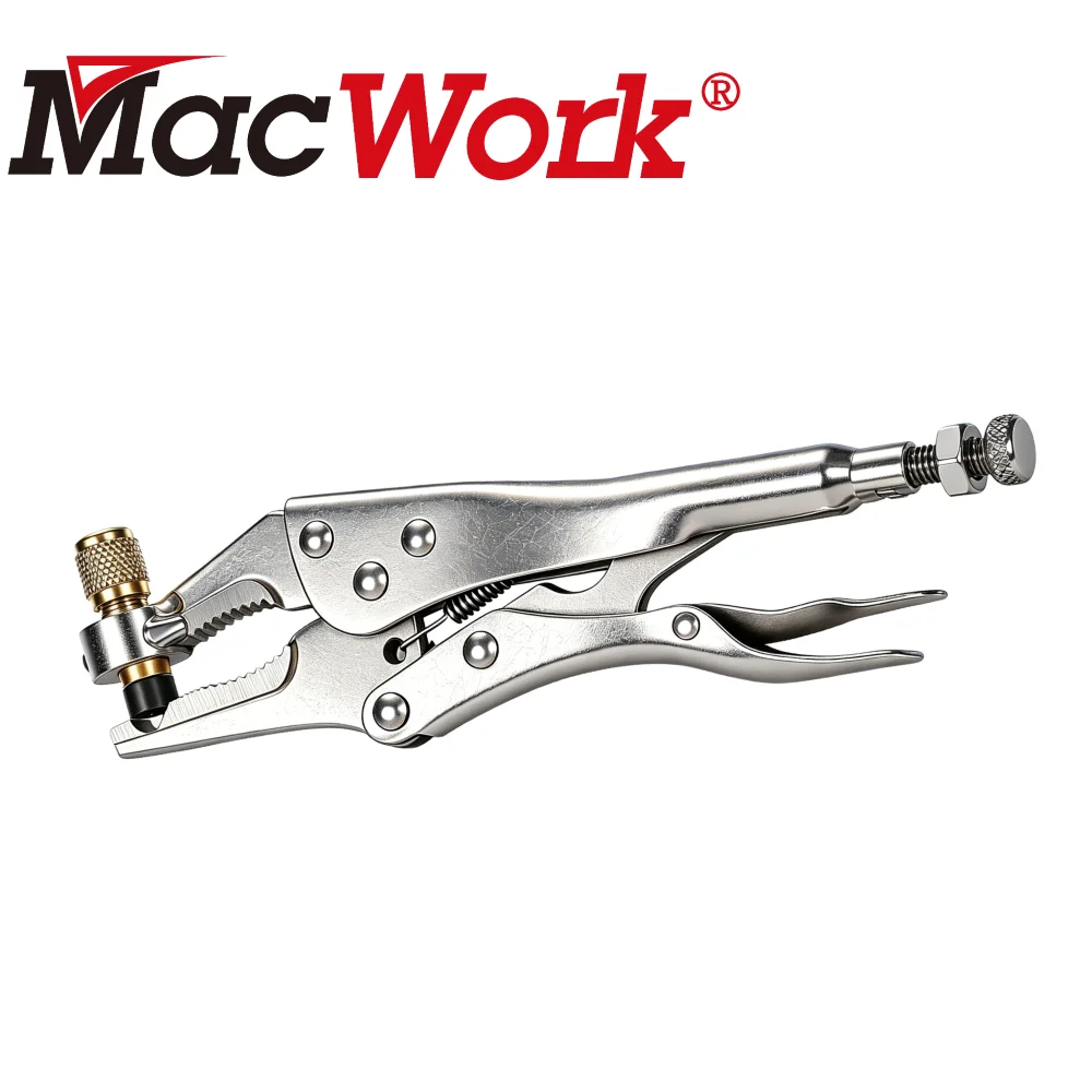 Refrigerant Recovery Clamp Air Conditioner Tube Locking Plier Refilling Pliers
Refrigerant Recovery Clamp Air Conditioner Tube Locking Plier Refilling Pliers