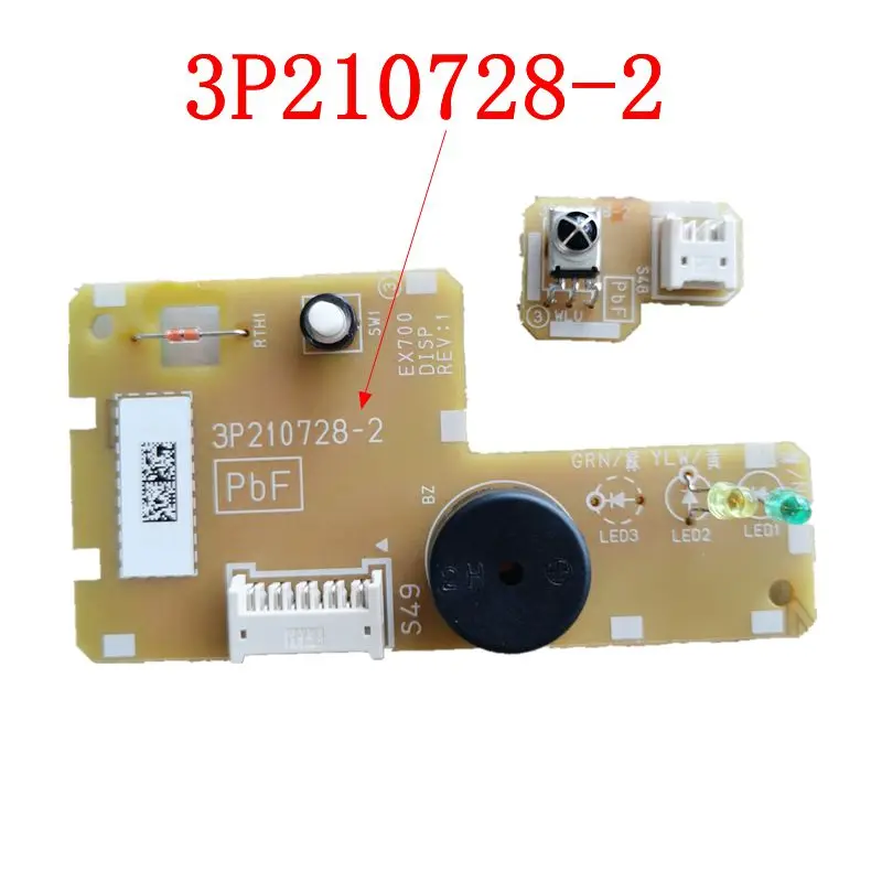 For Dajin air conditioner remote control signal receiving panel lamp panel 3P210728-2 parts
For Dajin air conditioner remote control signal receiving panel lamp panel 3P210728-2 parts