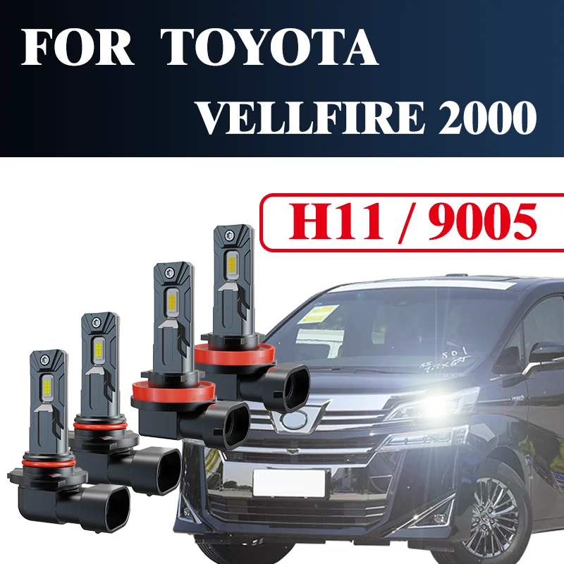2PCS H11 9005 Car Headlights Choose us The New Generation Of Wireless LED Lights Break The Traditional FOR TOYOTAVELLFIRE 2000
2PCS H11 9005 Car Headlights Choose us The New Generation Of Wireless LED Lights Break The Traditional FOR TOYOTAVELLFIRE 2000