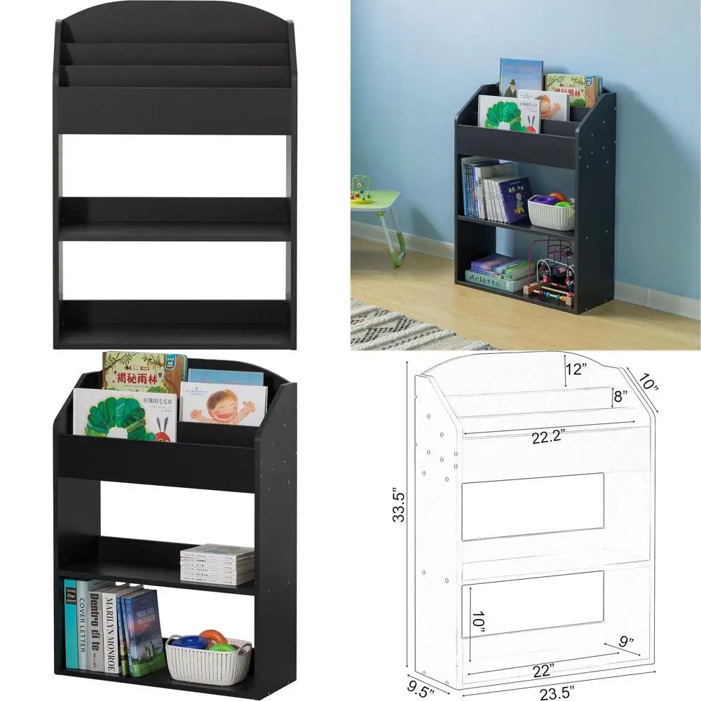 Современная черная деревянная книжная полка для хранения вещей, подходящая для игровой комнаты, спальни, гостиной и офиса (QI004151.BK)
Современная черная деревянная книжная полка для хранения вещей, подходящая для игровой комнаты, спальни, гостиной и офиса (QI004151.BK)