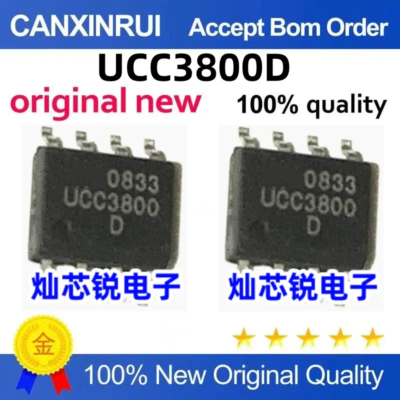 (10 pieces)UCC3800D UC3800D UCC3800 SOP-8 Controller Voltage Regulator IC
(10 pieces)UCC3800D UC3800D UCC3800 SOP-8 Controller Voltage Regulator IC