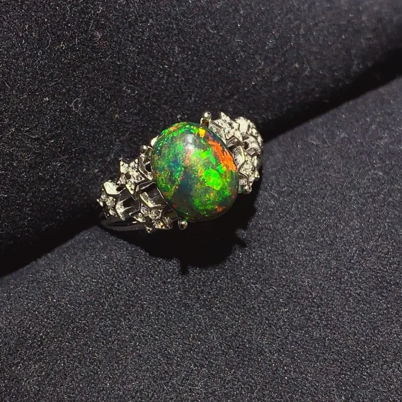 YULEM 8x10mm Natural Opal Gemstone Ring for Women Real 925 Sterling Silver Charm Fine Wedding Jewelry
YULEM 8x10mm Natural Opal Gemstone Ring for Women Real 925 Sterling Silver Charm Fine Wedding Jewelry