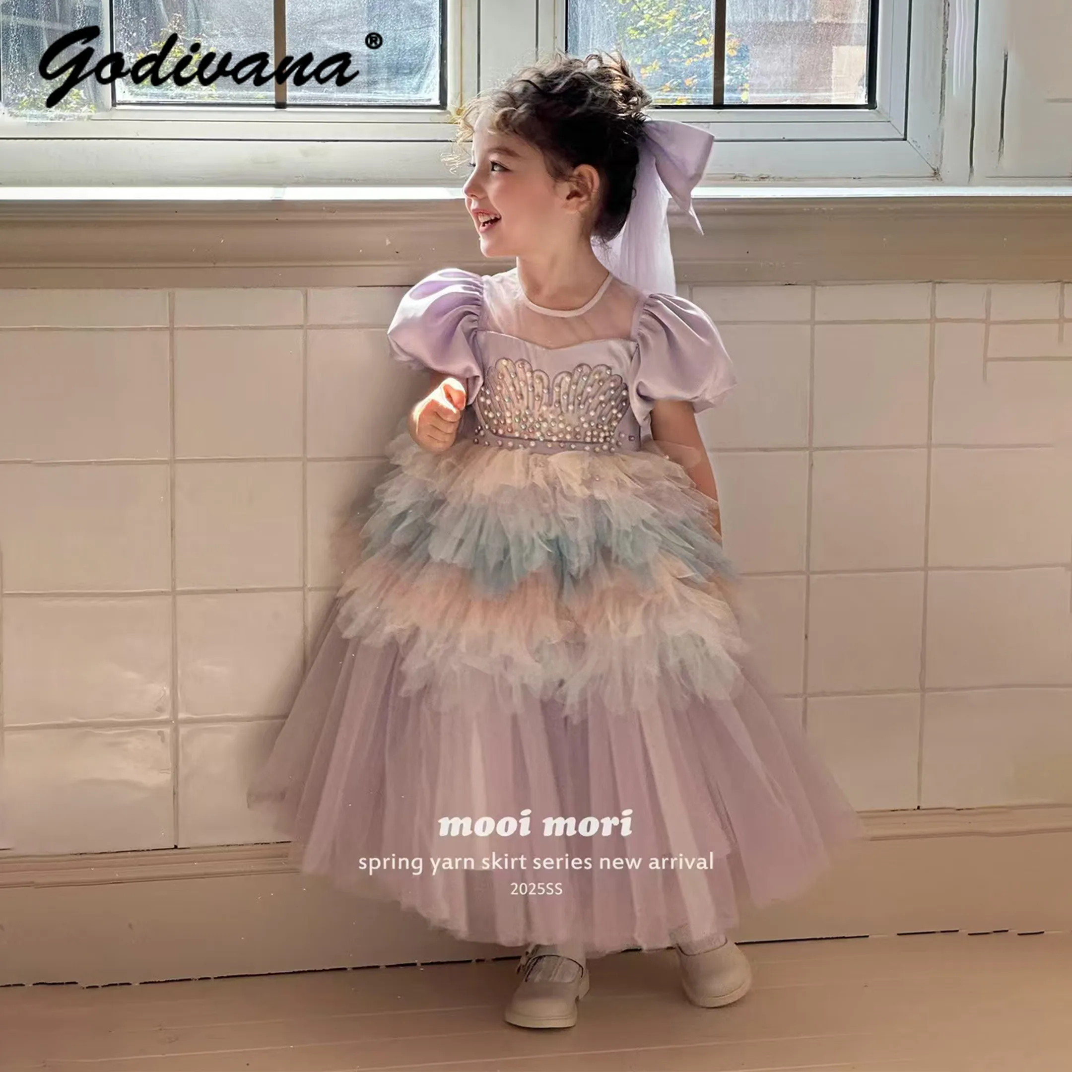 Sweet Baby Girls High-end Heavy Princess Cake Tutu Dress 2026 New Summer Kids Mermaid Elegant Gradient Tulle Birthday Ball Gown
Sweet Baby Girls High-end Heavy Princess Cake Tutu Dress 2026 New Summer Kids Mermaid Elegant Gradient Tulle Birthday Ball Gown
