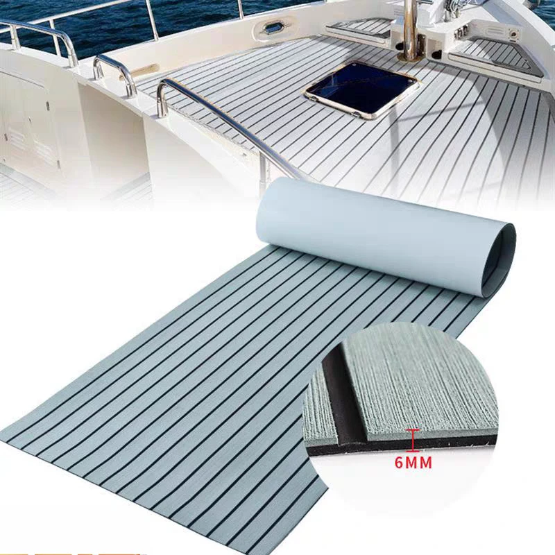 Self-Adhesive EVA Foam Teak Decking Marine Flooring Faux Boat Sheet Decking Boat EVA Floor Mat for Boat 2400x45x6mm Accessories
Self-Adhesive EVA Foam Teak Decking Marine Flooring Faux Boat Sheet Decking Boat EVA Floor Mat for Boat 2400x45x6mm Accessories