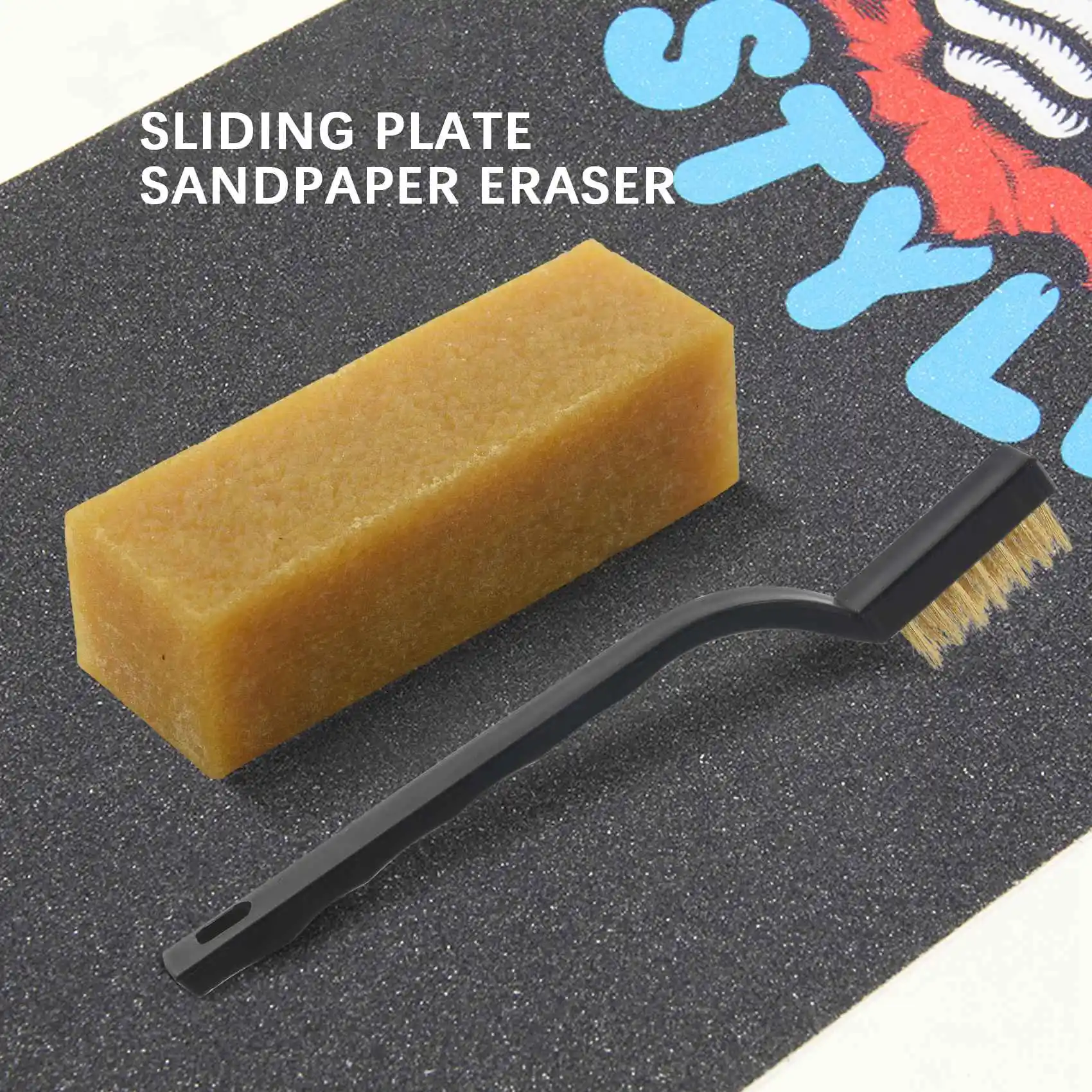 LBER Skateboard Eraser Grip Tape Gum Sandpaper Cleaner Skate Board Clean Accessories
LBER Skateboard Eraser Grip Tape Gum Sandpaper Cleaner Skate Board Clean Accessories
