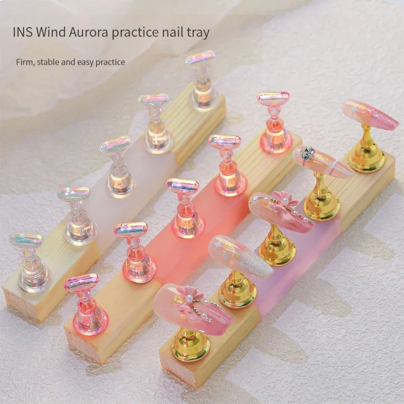 New Style Magnetic Practice Holder Base Nails Tools False Nail Tip Display Gel Polish Exercise Showing Manicure Supplies Set
New Style Magnetic Practice Holder Base Nails Tools False Nail Tip Display Gel Polish Exercise Showing Manicure Supplies Set