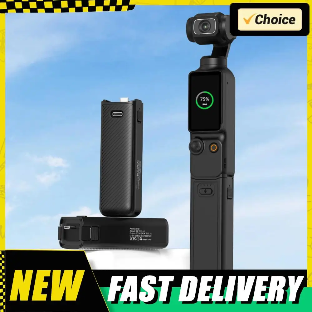 Портативная ручка для аккумулятора DJI Osmo Pocket 3, ручной аккумулятор с зарядкой TYPE-C, легкая спортивная камера, ручка для аккумулятора
Портативная ручка для аккумулятора DJI Osmo Pocket 3, ручной аккумулятор с зарядкой TYPE-C, легкая спортивная камера, ручка для аккумулятора