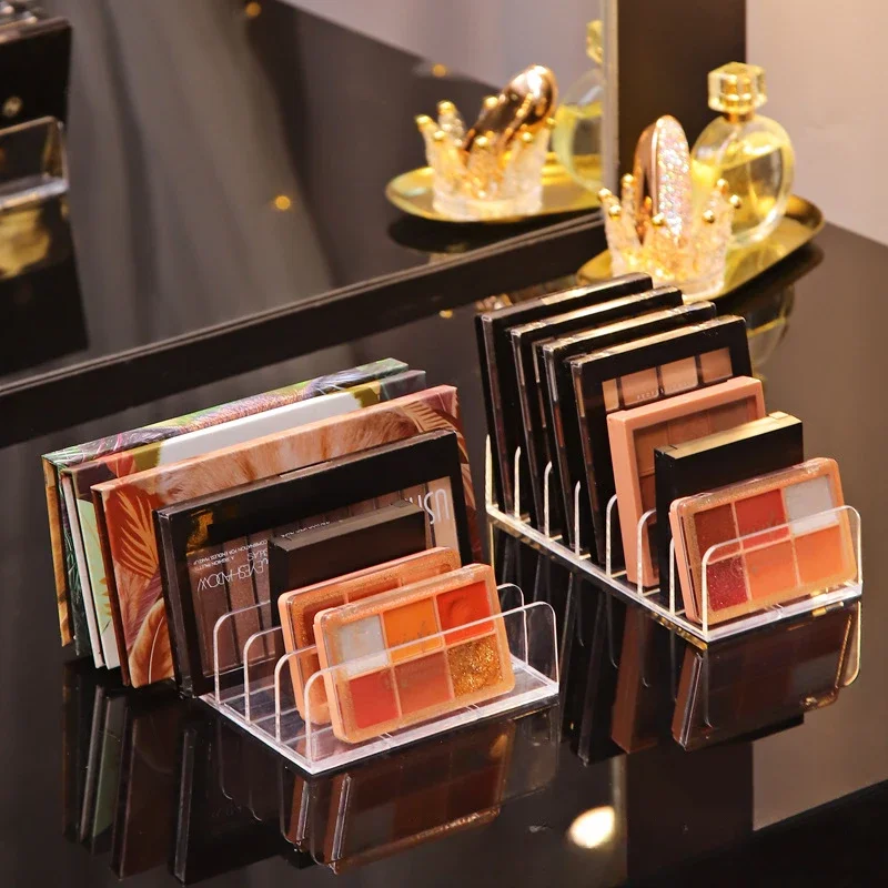 Eyeshadow Palette Organizer Makeup Storage Tray with Compartments Compact Cosmetic Rack for Women
Eyeshadow Palette Organizer Makeup Storage Tray with Compartments Compact Cosmetic Rack for Women