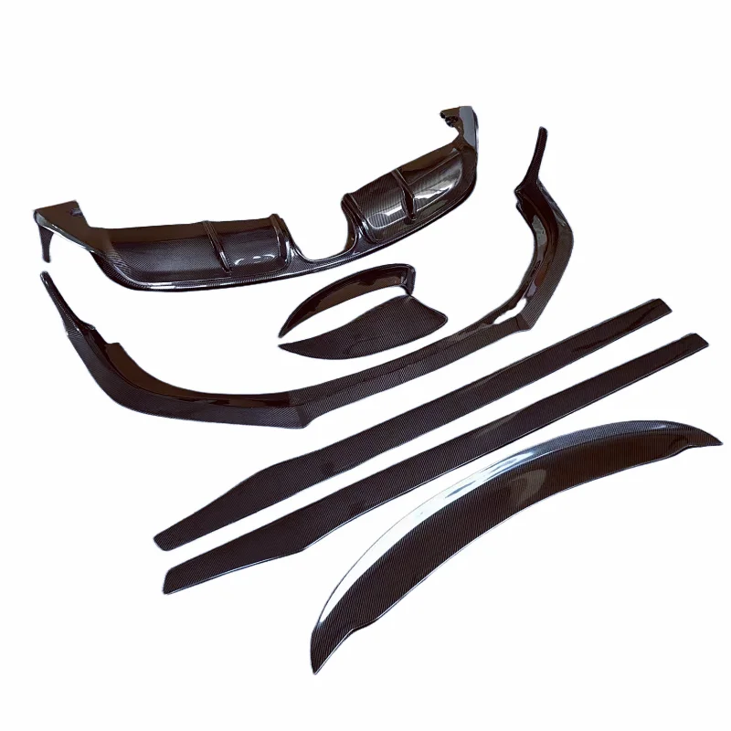 For Porsche 981 Cayman Boxster Carbon Fiber Front Bumper Edge Rear Diffuser Duck Tail Spoiler Small Body Set
For Porsche 981 Cayman Boxster Carbon Fiber Front Bumper Edge Rear Diffuser Duck Tail Spoiler Small Body Set