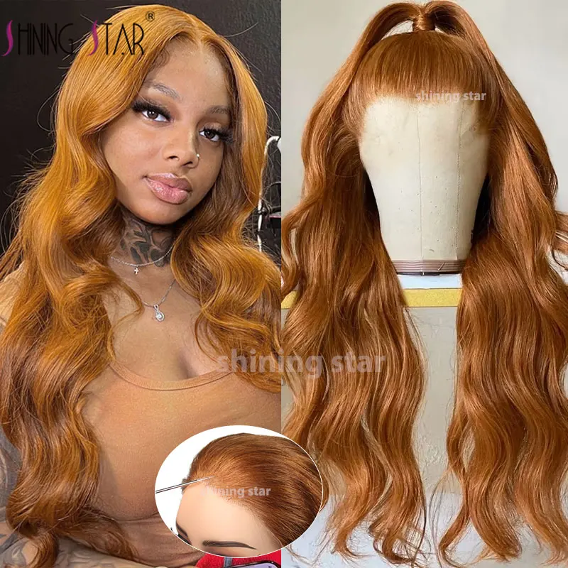 32 Inch Ginger Blonde Glueless Lace Front Wigs Human Hair For Women Wear And Go Body Wave 9X6 Colored Burgundy Lace Frontal Wig
32 Inch Ginger Blonde Glueless Lace Front Wigs Human Hair For Women Wear And Go Body Wave 9X6 Colored Burgundy Lace Frontal Wig