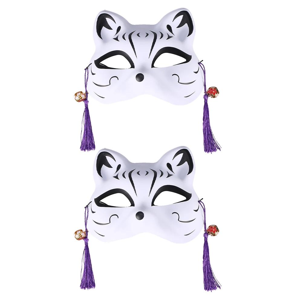 2Pcs Japanese Anime Cat Masks Environmental Cosplay Masquerade Party Ball Half Face For Men Child Tough Years Decorative
2Pcs Japanese Anime Cat Masks Environmental Cosplay Masquerade Party Ball Half Face For Men Child Tough Years Decorative