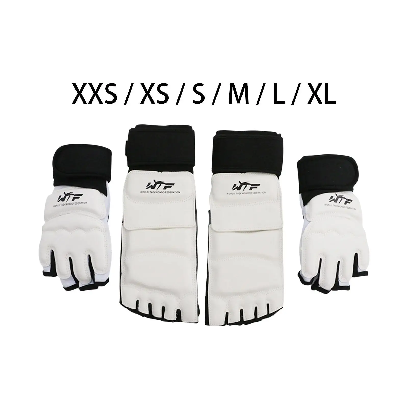 Taekwondo Hand and Foot Protector for Adults Kids Shockproof Boxing Gloves Foot Guard for Punch Bag Kickboxing Sanda Kung Fu TKD
Taekwondo Hand and Foot Protector for Adults Kids Shockproof Boxing Gloves Foot Guard for Punch Bag Kickboxing Sanda Kung Fu TKD