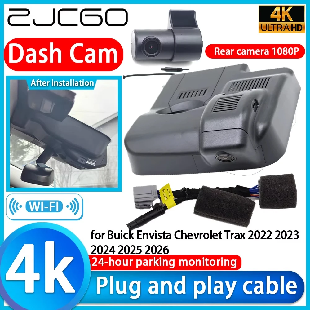 for Buick Envista Chevrolet Trax 2022 2023 2024 2025 2026 Wifi 4K DVR Dash Cam Camera Sony Lens Video Recorder Parking Monitor
for Buick Envista Chevrolet Trax 2022 2023 2024 2025 2026 Wifi 4K DVR Dash Cam Camera Sony Lens Video Recorder Parking Monitor