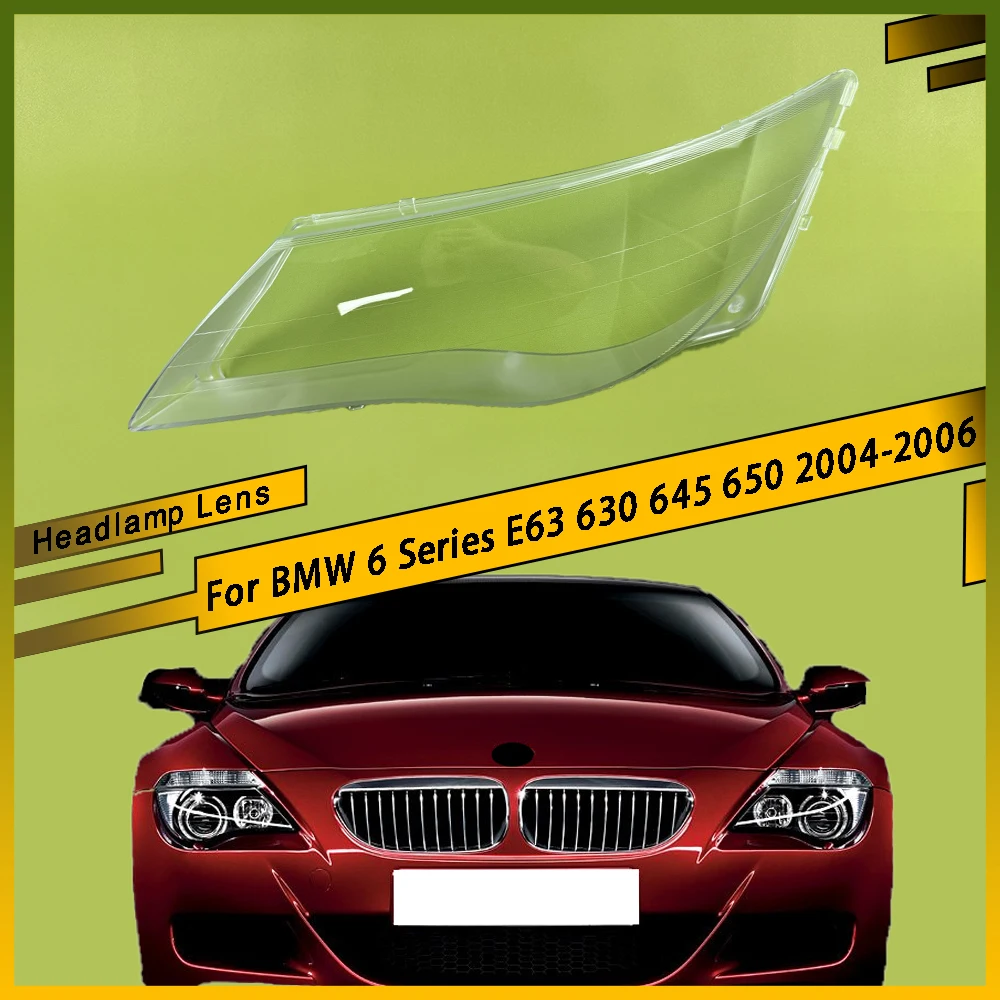 Car Headlight Cover Transparent Lampshade Lamp Case Head Light Glass Lens Shell For BMW 6 Series E63 630 645 650 2004 2005 2006
Car Headlight Cover Transparent Lampshade Lamp Case Head Light Glass Lens Shell For BMW 6 Series E63 630 645 650 2004 2005 2006