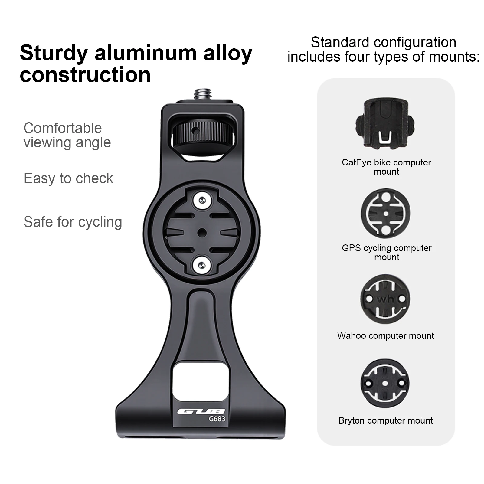 MTB Road Bicycle Light Holder Mount Support 360 Camera Universal Handlebar Holder Adjustable Angle for Mountain & Road Bikes
MTB Road Bicycle Light Holder Mount Support 360 Camera Universal Handlebar Holder Adjustable Angle for Mountain & Road Bikes