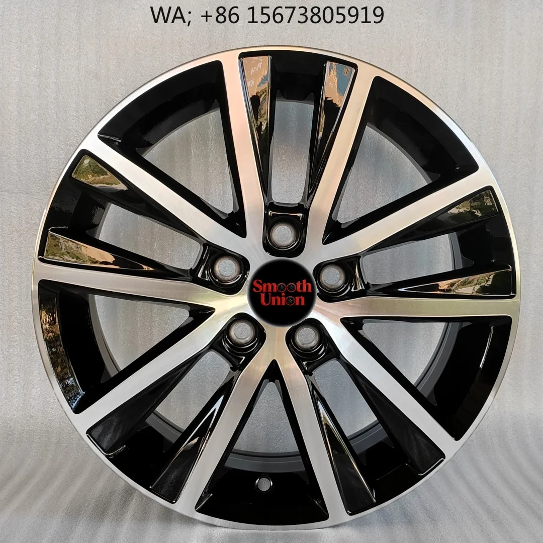 Smooth Union New Casting Aluminum Alloy Wheels R15*J6 ET38 CB57.1 PCD5*100 Black Finish Multi Spoke Design for Retrofit/Upgrade
Smooth Union New Casting Aluminum Alloy Wheels R15*J6 ET38 CB57.1 PCD5*100 Black Finish Multi Spoke Design for Retrofit/Upgrade