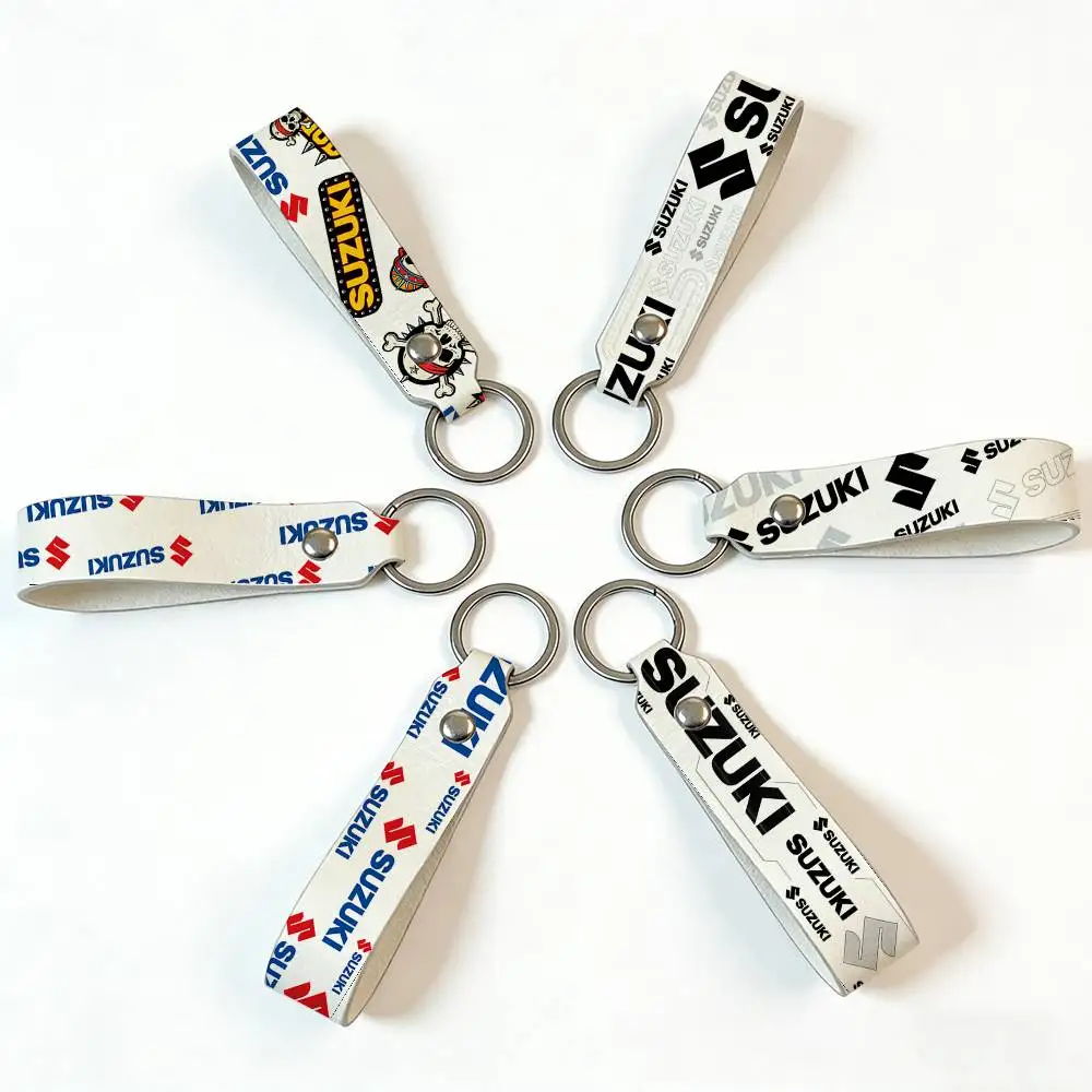For Suzuki PU Leather Motorcycle Keychain Universal Motorbike Key Ring Holder For Riders Men Gift
For Suzuki PU Leather Motorcycle Keychain Universal Motorbike Key Ring Holder For Riders Men Gift