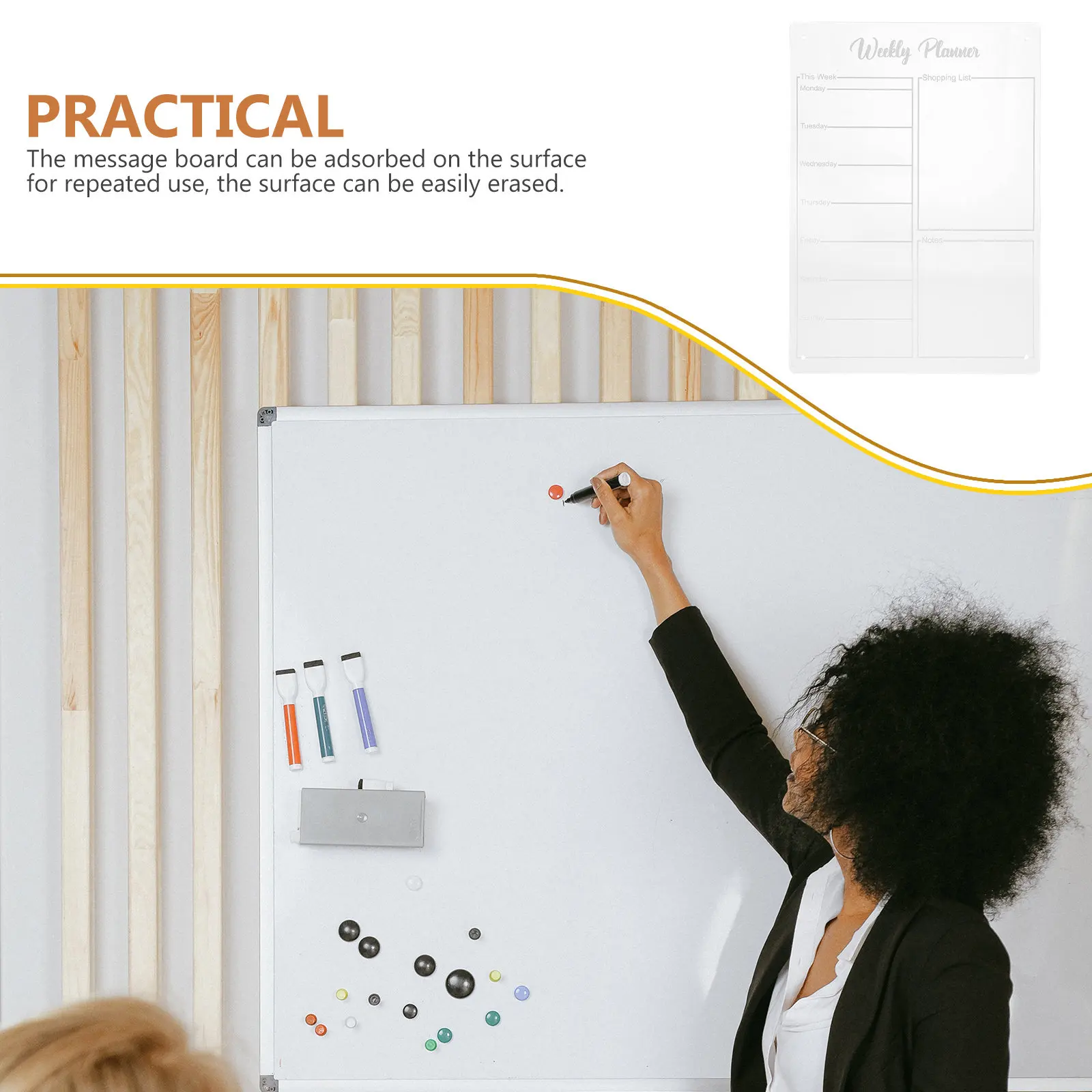 Acrylic Magnetic Dry Erase Board Sturdy Weekly Fridge Calendar Planner for Home Office School to Do List Board
Acrylic Magnetic Dry Erase Board Sturdy Weekly Fridge Calendar Planner for Home Office School to Do List Board