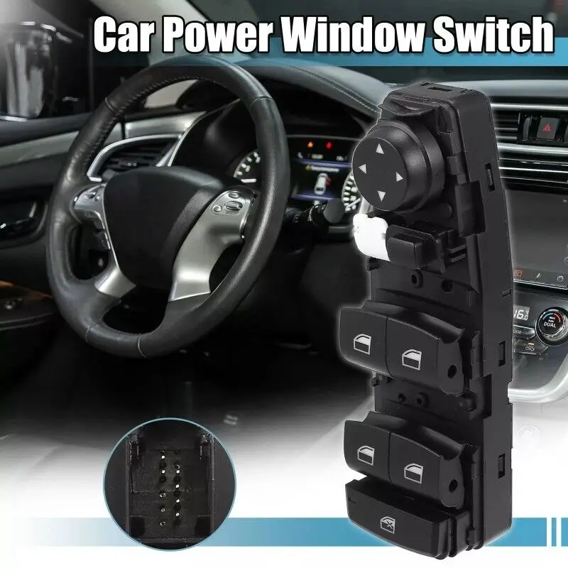 61319208108 Car Power WIndow Control Lifter Switch Unit Button Front Left Driver Side for BMW F20 F25 F30 F31 1 2 Series X3 X5
61319208108 Car Power WIndow Control Lifter Switch Unit Button Front Left Driver Side for BMW F20 F25 F30 F31 1 2 Series X3 X5
