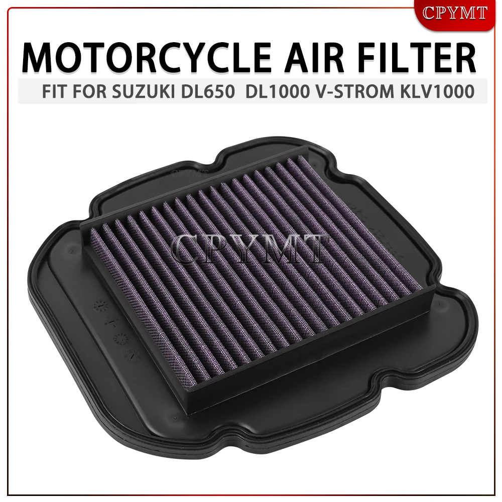 Motorcycle Engine Air Filter Cleaner High Flow Air Intake Filter Element fit For Suzuki DL1000 DL650 DL 1000/650 V-Strom KLV1000
Motorcycle Engine Air Filter Cleaner High Flow Air Intake Filter Element fit For Suzuki DL1000 DL650 DL 1000/650 V-Strom KLV1000