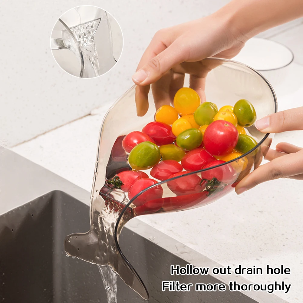 Multi-functional Drain Basket with Funnel Plastic Strainer Basket Drain Bowl for Fruit Vegetables Washing Filter
Multi-functional Drain Basket with Funnel Plastic Strainer Basket Drain Bowl for Fruit Vegetables Washing Filter