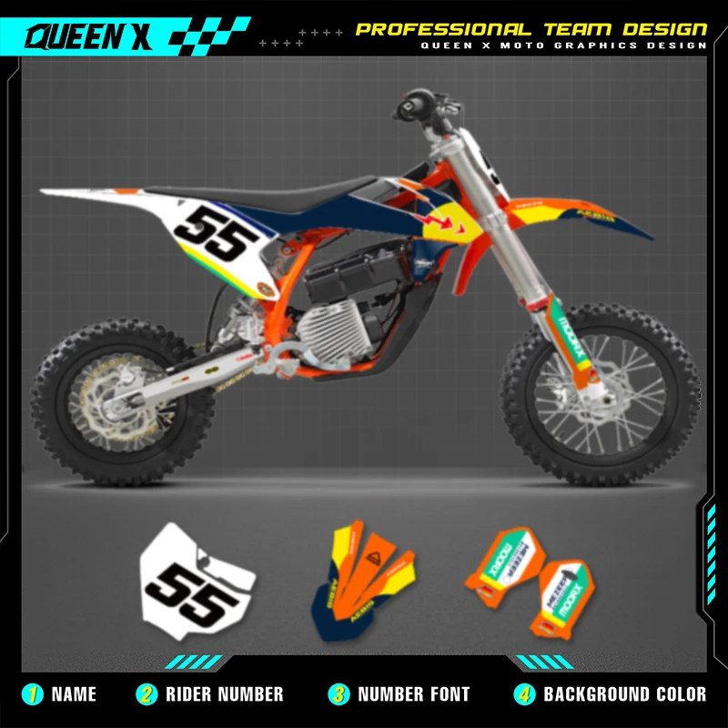Комплект наклеек Queen X MOTOR с индивидуальной графикой для KTM SX50 SX 50 2016 2017 2018 2019 2020 2021, индивидуальный номер, имя, фон
Комплект наклеек Queen X MOTOR с индивидуальной графикой для KTM SX50 SX 50 2016 2017 2018 2019 2020 2021, индивидуальный номер, имя, фон