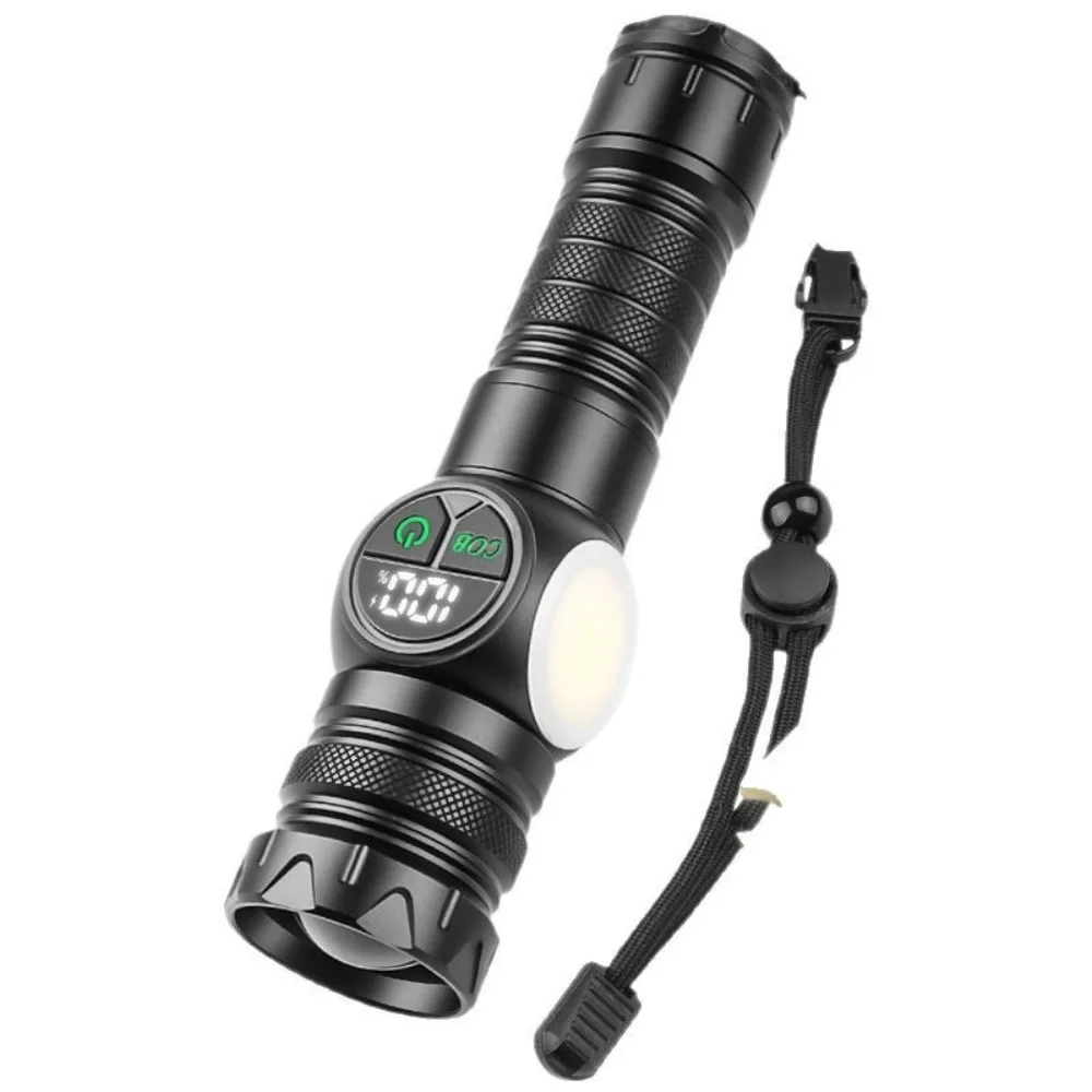 USB Rechargeable LED Flashlight Zoom Spotlight Searchlight Display Torch Transformer Focal Waterproof Camping Light Floodlight
USB Rechargeable LED Flashlight Zoom Spotlight Searchlight Display Torch Transformer Focal Waterproof Camping Light Floodlight