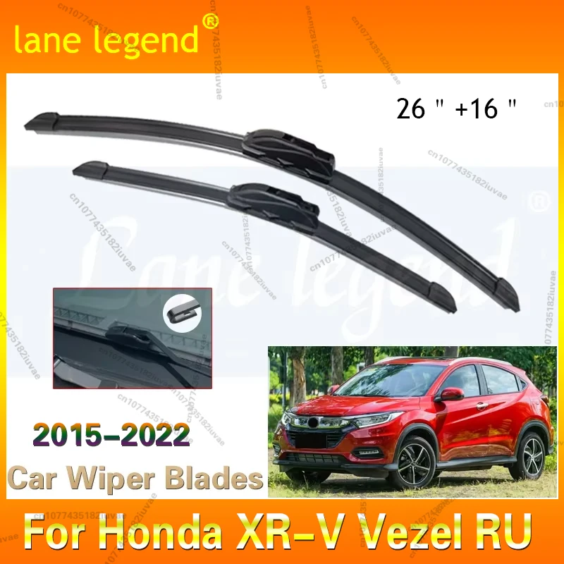 Car Front Wiper Blade For Honda XR-V Vezel RU 2015 2016 2017 2018 2019 2020 2021 2022 Windscreen Windshield Windows Accessories
Car Front Wiper Blade For Honda XR-V Vezel RU 2015 2016 2017 2018 2019 2020 2021 2022 Windscreen Windshield Windows Accessories