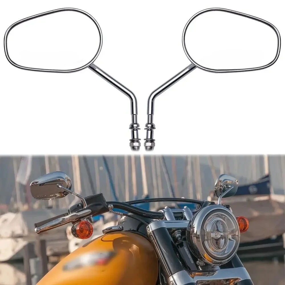 8MM Motorcycle Rear View Side Mirrors For Harley Softail Dyna SPORTSTER XL 883 1200 Touring Road King Street Glide CVO FXDB FXDF
8MM Motorcycle Rear View Side Mirrors For Harley Softail Dyna SPORTSTER XL 883 1200 Touring Road King Street Glide CVO FXDB FXDF