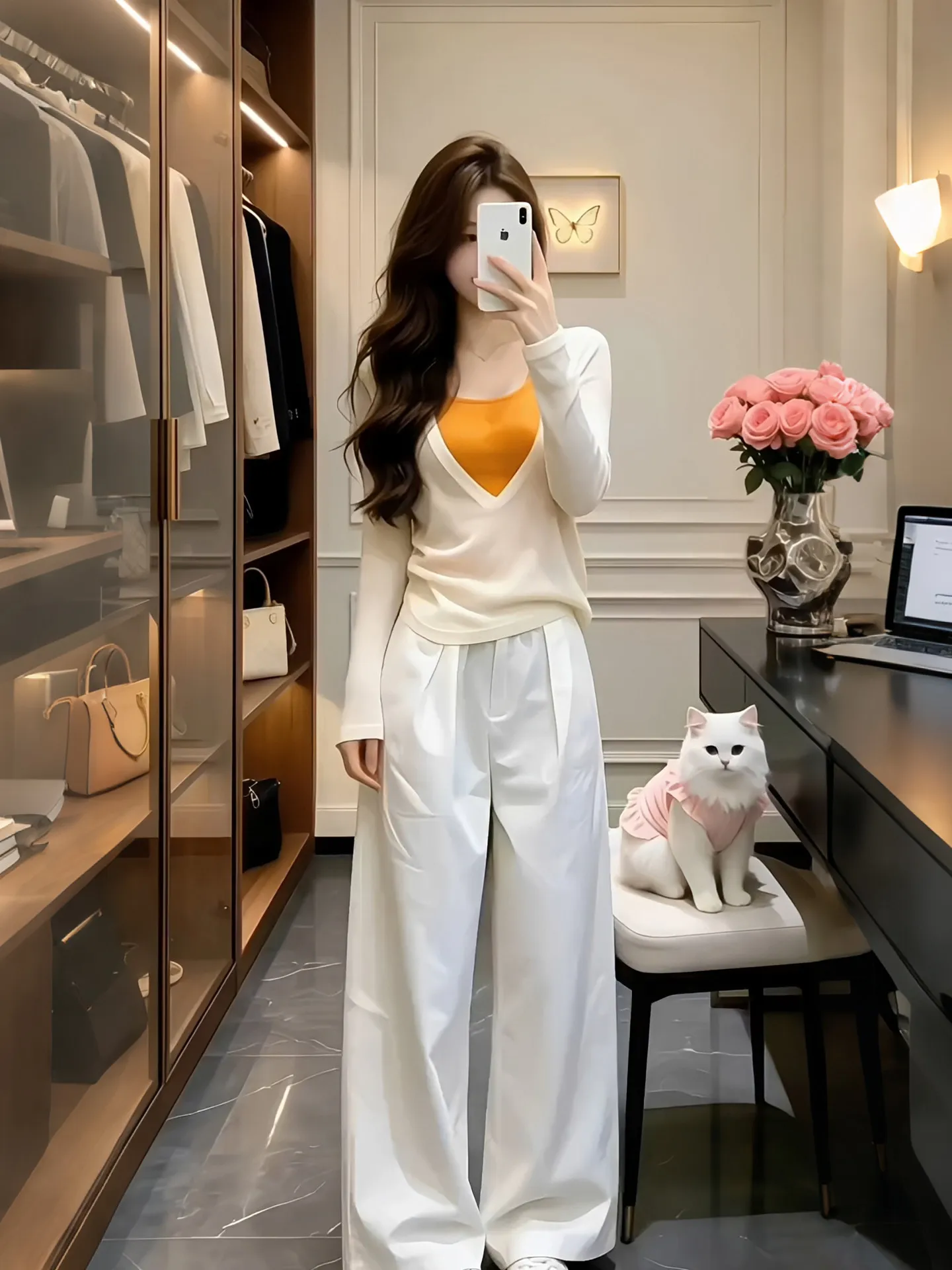 Unique Beautiful Two-Piece Knitted Light Weight Versatile Summer New Arrival Women's Fashion Set Vest And Long Sleeve T-Shirt
Unique Beautiful Two-Piece Knitted Light Weight Versatile Summer New Arrival Women's Fashion Set Vest And Long Sleeve T-Shirt