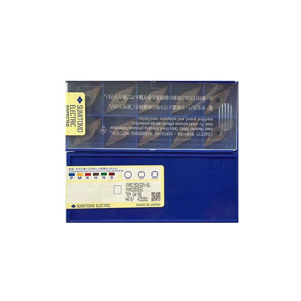 SUMITOMO 100% Original Turning Insert VNMG AC530U VNMG160402N-SU AC530U VNMG160404N-SU AC530U
SUMITOMO 100% Original Turning Insert VNMG AC530U VNMG160402N-SU AC530U VNMG160404N-SU AC530U