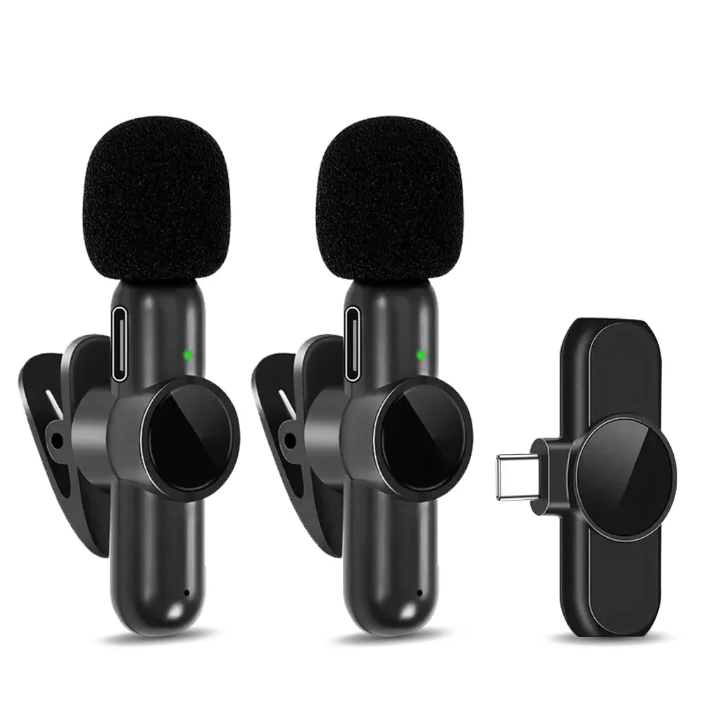 Rotatable Design Wireless Stereo Lavalier Microphone Live Interview Outdoor Mini Noise Cancelling Lapel Mic for Android/IOS
Rotatable Design Wireless Stereo Lavalier Microphone Live Interview Outdoor Mini Noise Cancelling Lapel Mic for Android/IOS
