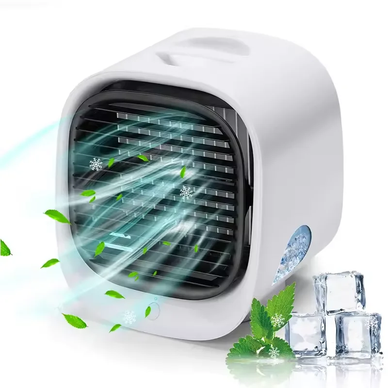 Портативный тихий настольный вентилятор, бытовой офисный мини-настольный кондиционер, электрический вентилятор с ночником, небольшой охлаждающий вентилятор
Портативный тихий настольный вентилятор, бытовой офисный мини-настольный кондиционер, электрический вентилятор с ночником, небольшой охлаждающий вентилятор