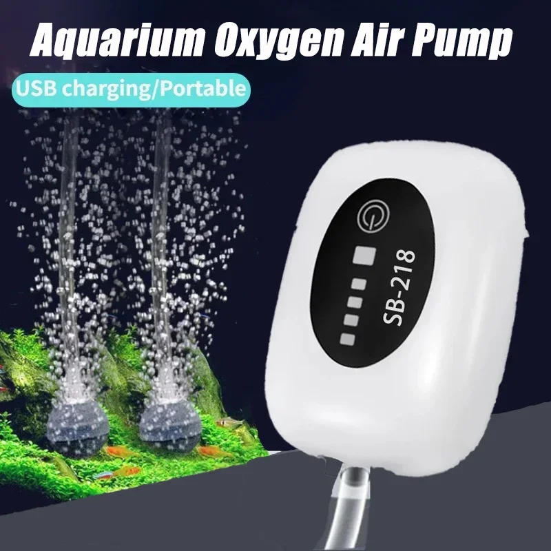 Fish Tank Aquarium Oxygen Air Pump USB Charging Outdoor Portable Fishing Oxygenator Mute Exhaust Fish Tank Breeder Oxygen Pump
Fish Tank Aquarium Oxygen Air Pump USB Charging Outdoor Portable Fishing Oxygenator Mute Exhaust Fish Tank Breeder Oxygen Pump