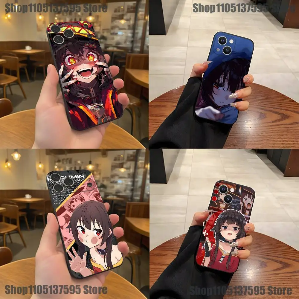 Megumin Anime K-KonoSubaS Phone Case For iPhone 17,16,15,14,13,12,11,Pro,XS,Max,XR,Plus,E,SE4,Mini Black Soft Cover
Megumin Anime K-KonoSubaS Phone Case For iPhone 17,16,15,14,13,12,11,Pro,XS,Max,XR,Plus,E,SE4,Mini Black Soft Cover