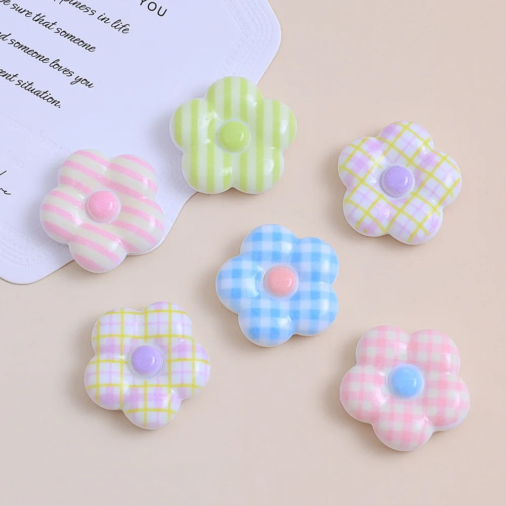 Vintage Checked Flowers Resin Cabochon 20pcs Resins Flatback for DIY Decoration Accessories Wholesale Ornament Bulk Supplier
Vintage Checked Flowers Resin Cabochon 20pcs Resins Flatback for DIY Decoration Accessories Wholesale Ornament Bulk Supplier