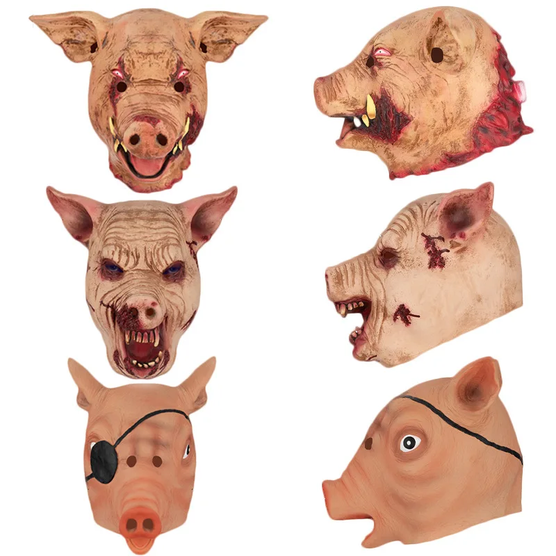 2025 Halloween Film and Television with The Same Pig Head Man Rotten Face Pig Mask Haunted House Secret Room Horror Hood
2025 Halloween Film and Television with The Same Pig Head Man Rotten Face Pig Mask Haunted House Secret Room Horror Hood